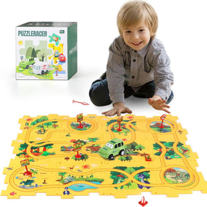 PuzzleRacer - Rennbahn Lern-Puzzle