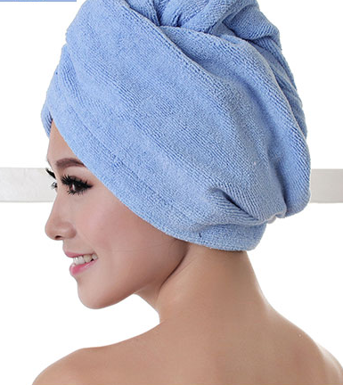 Serviette Turban Cheveux Microfibre