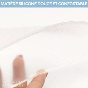 Matière 100% silicone de qualité médicale, douce et confortable. Le patch anti-rides silicone est adhérant et stimule l'hydratation et le collagène en profondeur