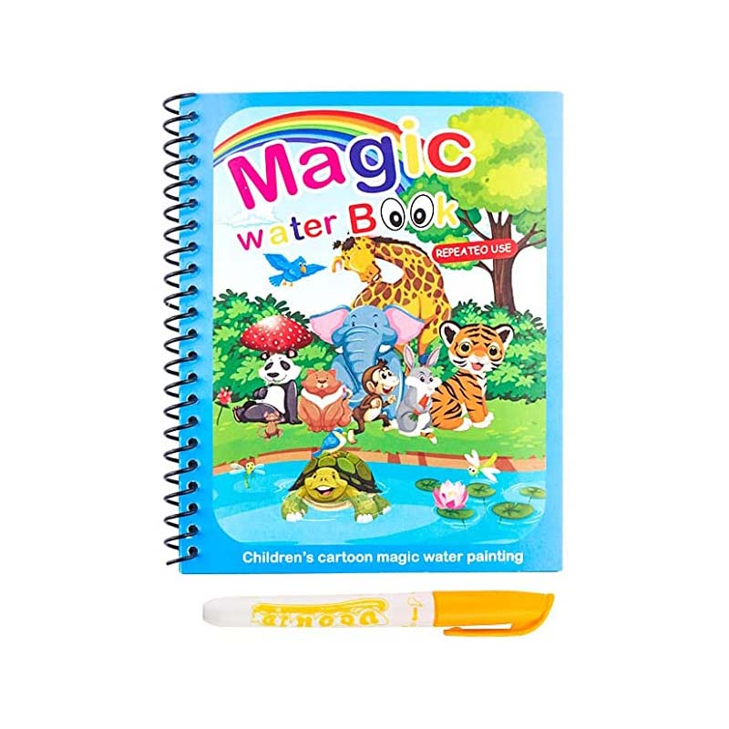 Libro para colorear de agua mágica