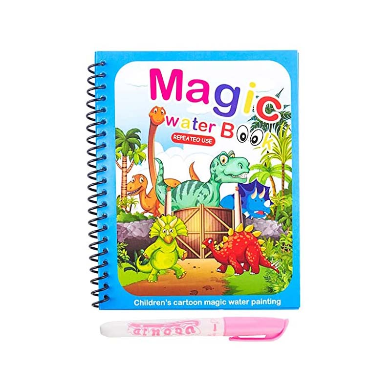 Libro para colorear de agua mágica